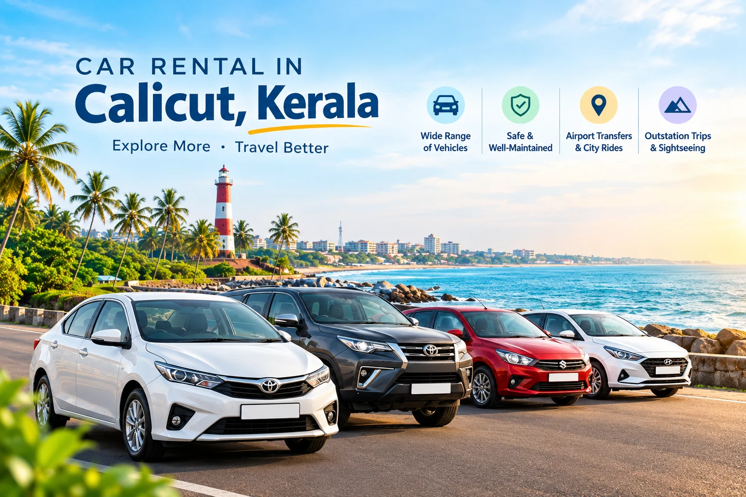 Car Rental in Calicut, Kerala: A Convenient Way to Explore the City